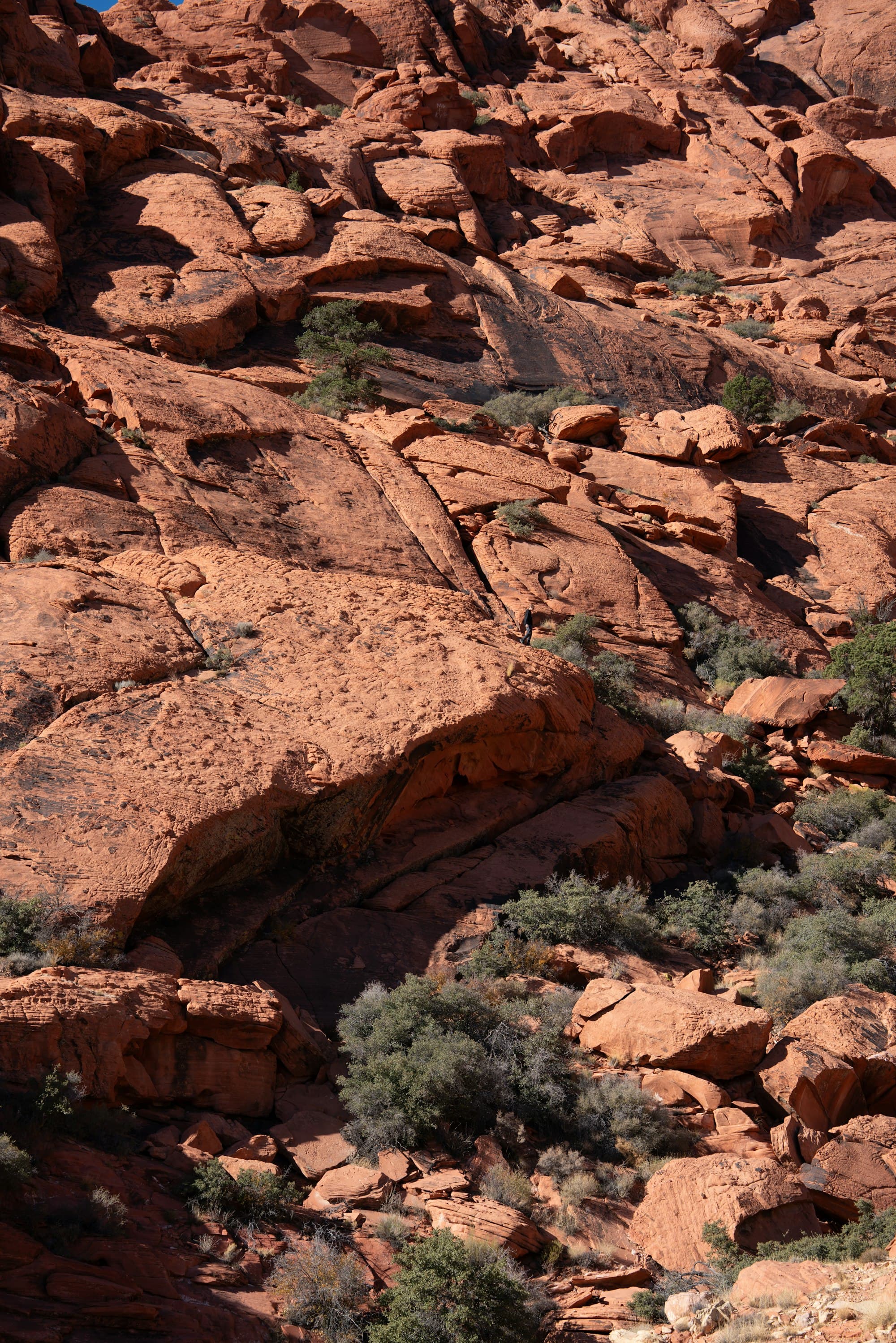 Red Rock Canyon formations near Las Vegas Nevada